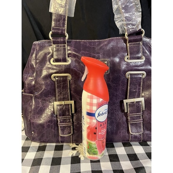 NWT TOTE/LAPTOP PURPLE KENNETH COLE REACTION BAG‎ MSRP $109 (2256) - Picture 3 of 11